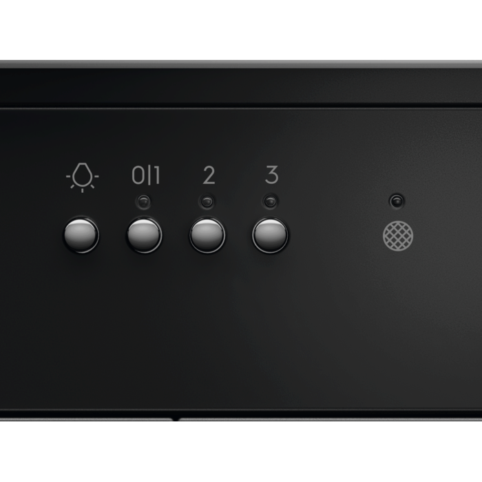 Hotă telescopică Electrolux LFP516K, 60 cm, Clasă energetică C, 500 m³/h, 3 trepte, Spot LED, Negru [3]