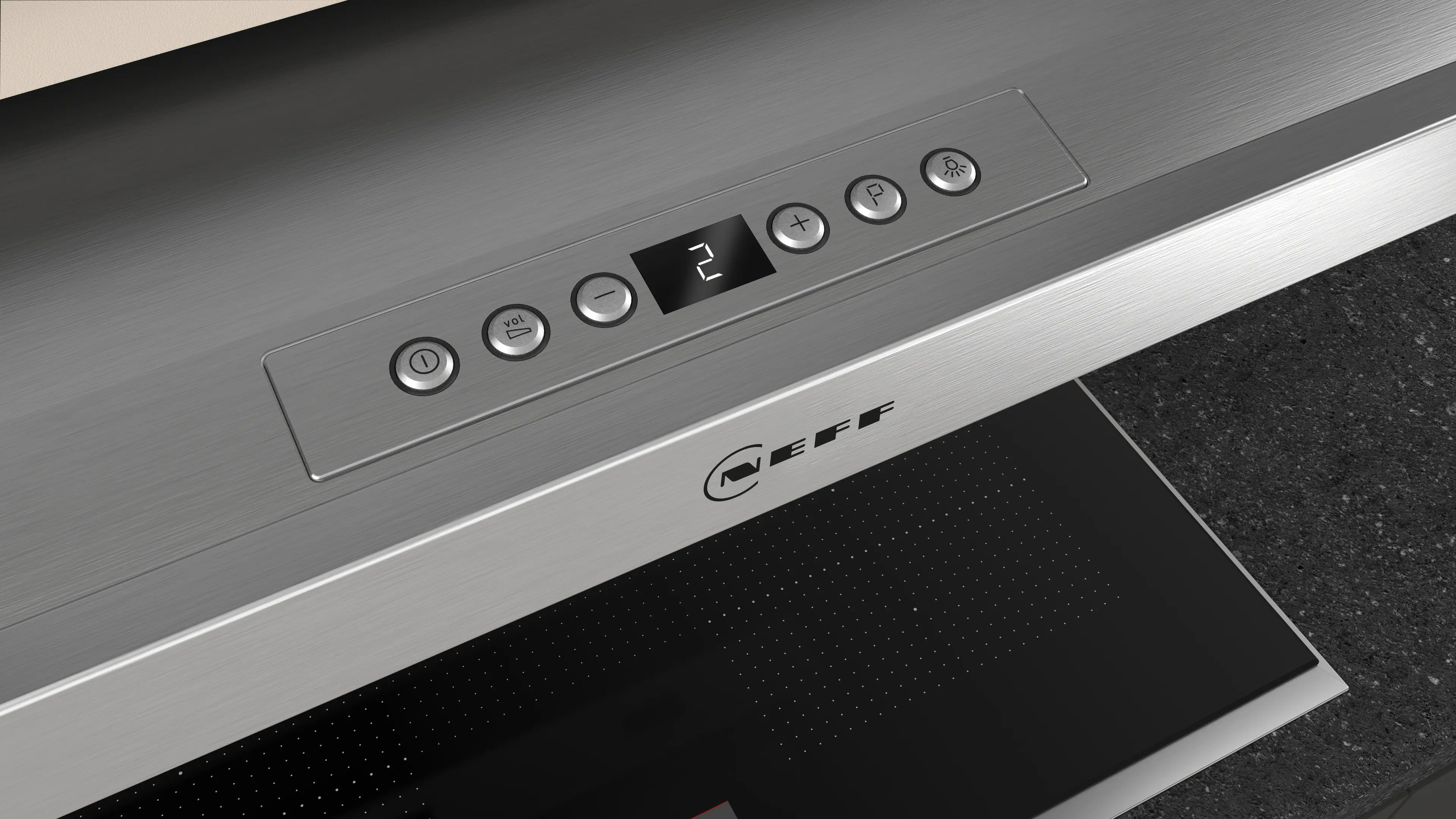 Hotă telescopică incorporabilă NEFF D49ML54X1 N70, 90 cm, 700 m³/h, LED, control electronic, inox [3]