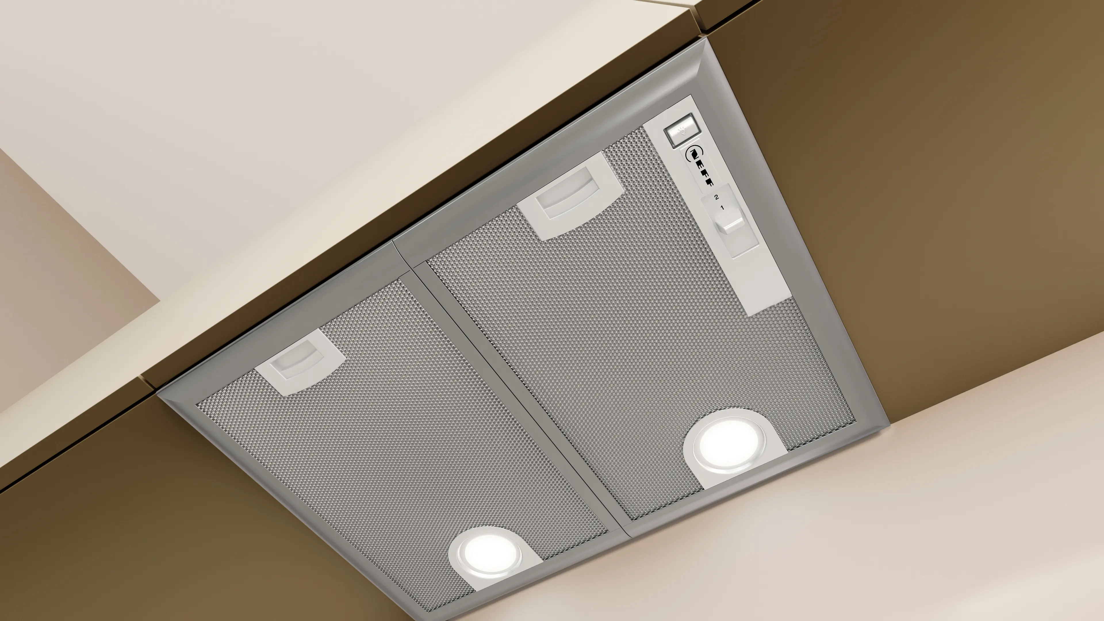 Hotă ventilator integrabil NEFF D5655X2 N30, 53 cm, 460 m³/h, 3 trepte + intensiv, LED, inox [4]