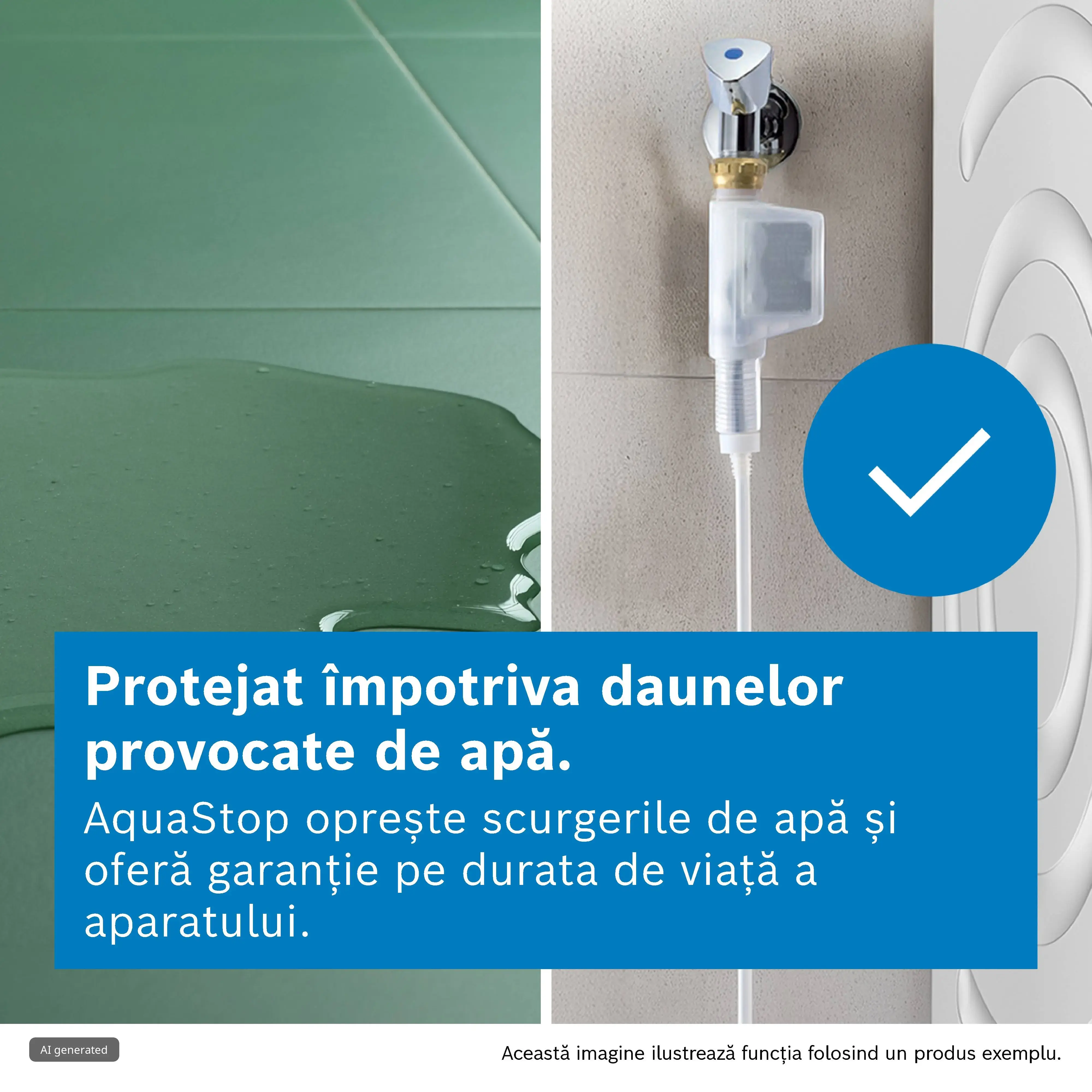Mașină de spălat rufe Bosch Seria 8 WGB25692BY, 10 kg, 1600 rpm, încărcare frontală, albă [7]