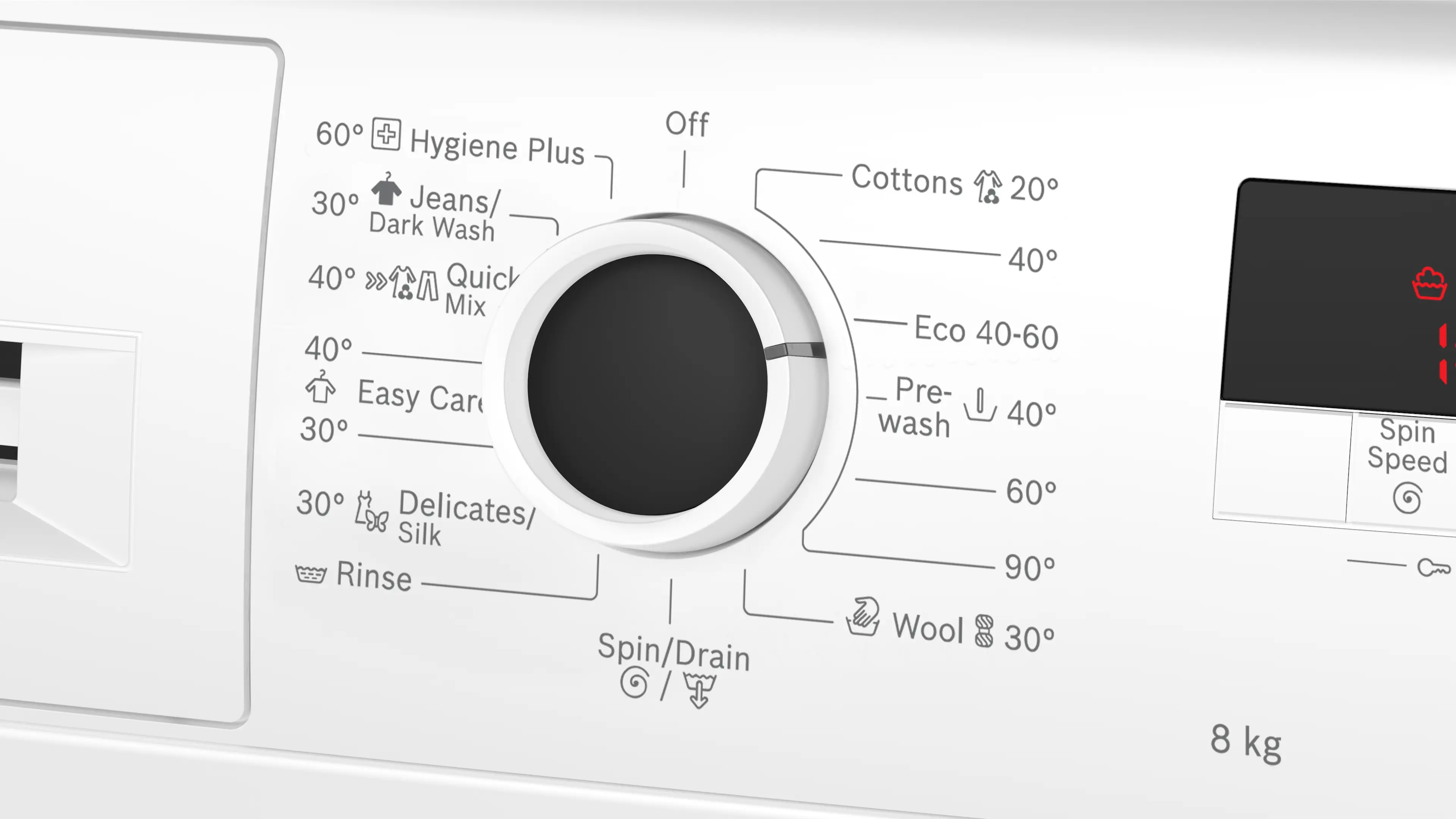 Mașina de spălat rufe cu încarcare frontală 8 kg max, Bosch Seria 2, 1200 rpm [5]