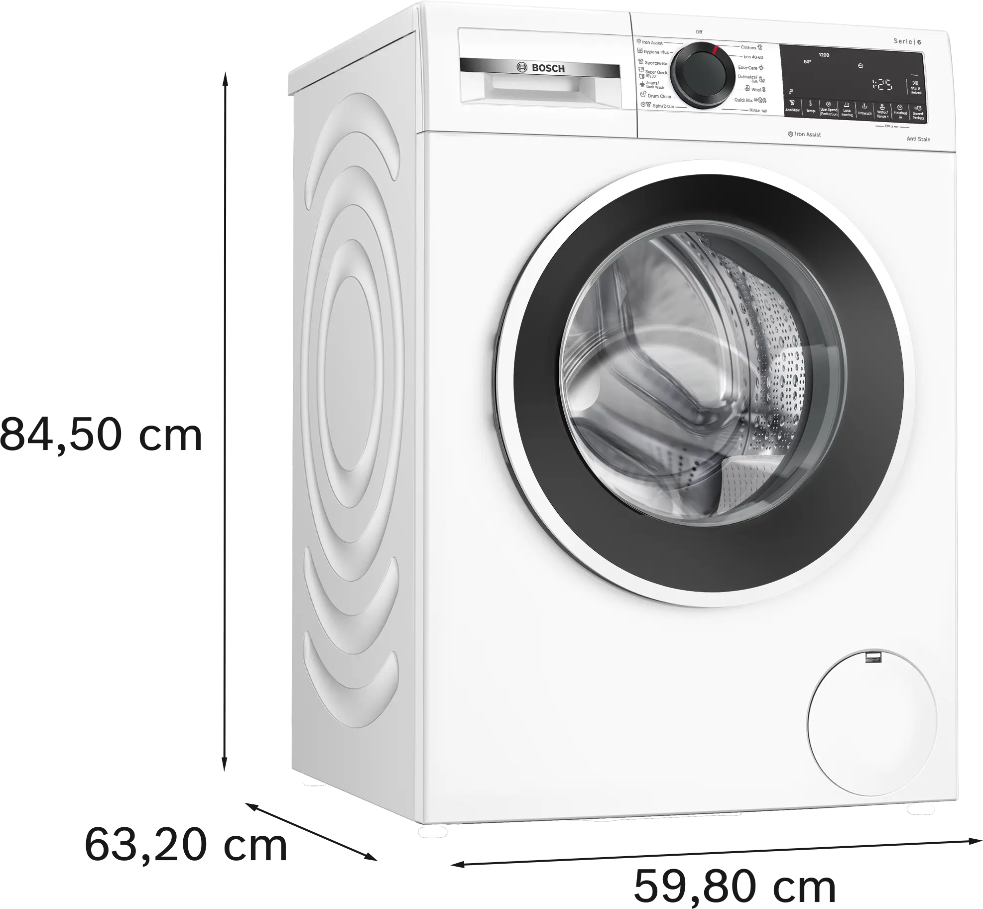Mașină de spălat rufe Bosch Seria 6 WGG242Z2BY, 9 kg, 1200 rpm, încărcare frontală, albă [13]