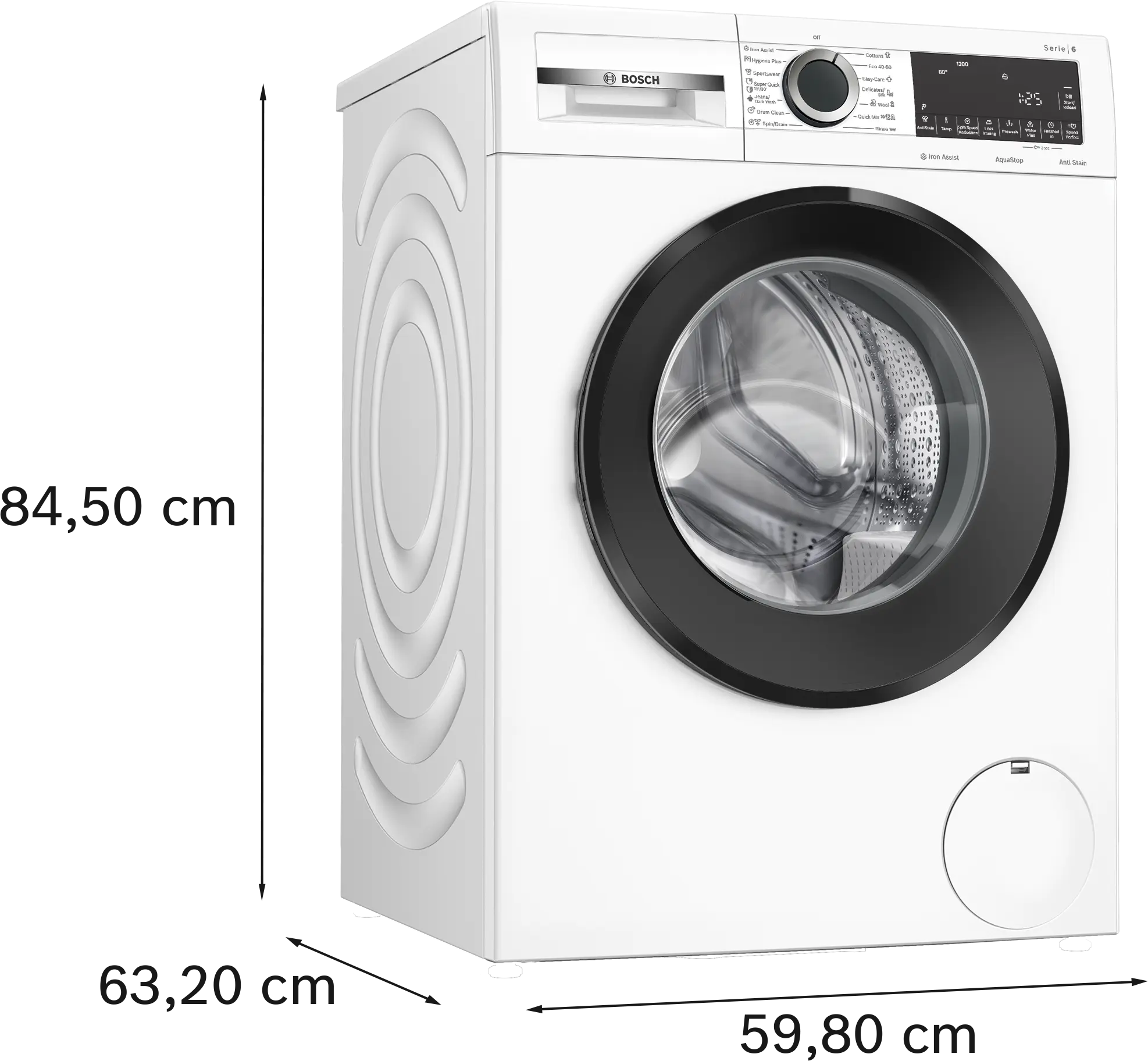 Mașină de spălat rufe Bosch Seria 6 WGG242Z6BY, 9 kg, 1200 rpm, încărcare frontală, albă [14]
