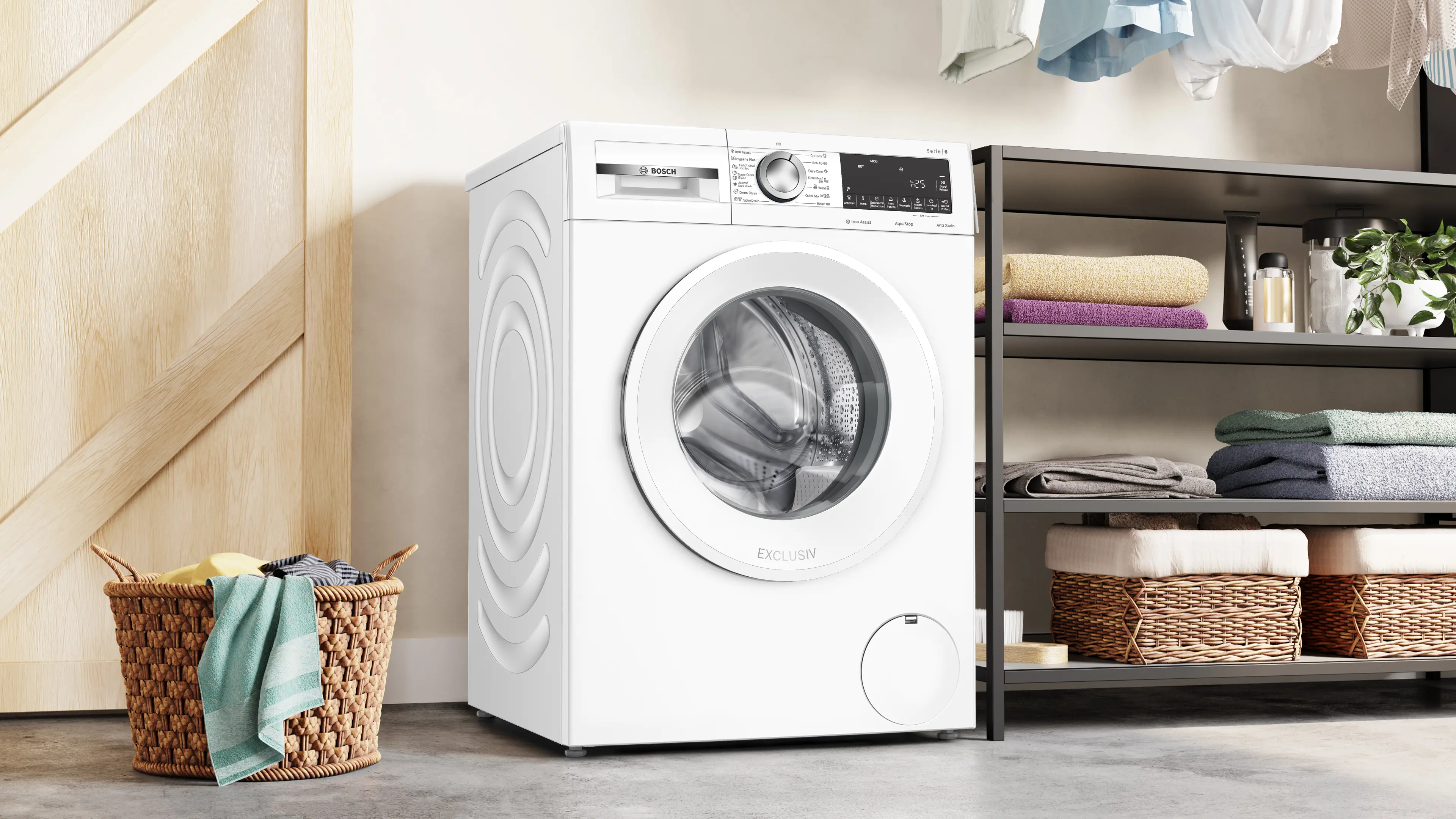 Mașină de spălat rufe Bosch Seria 6 WGG244Z4BY, 9 kg, 1400 rpm, încărcare frontală, albă [12]