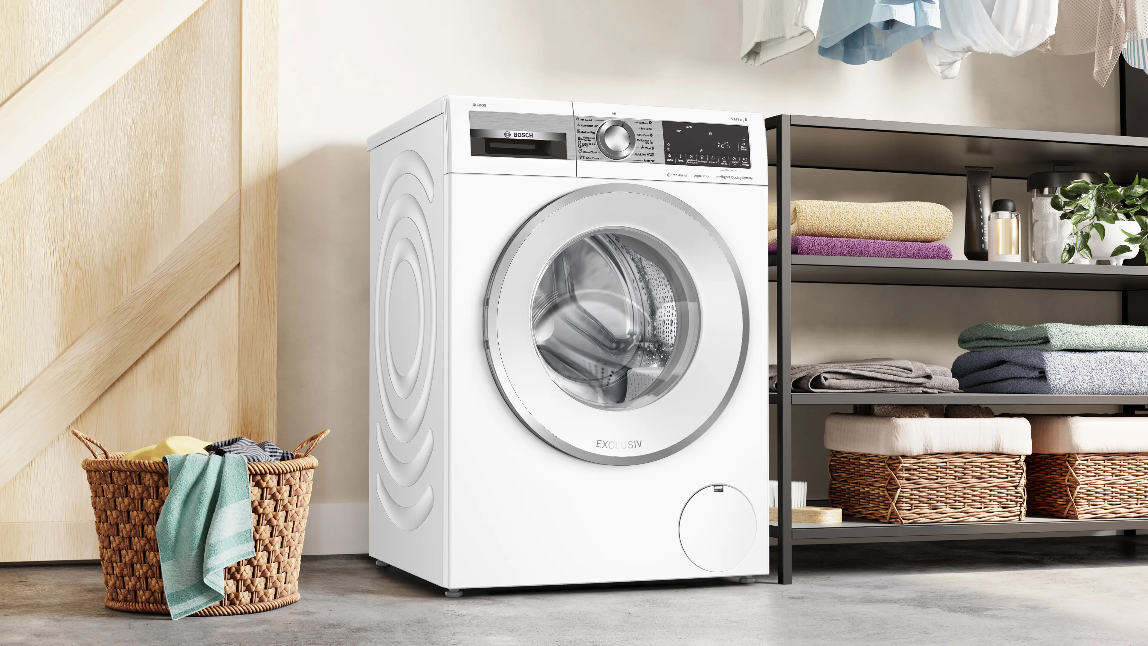Mașină de spălat rufe Bosch Seria 6 WGG244F9BY, 9 kg, 1400 rpm, încărcare frontală, albă [14]