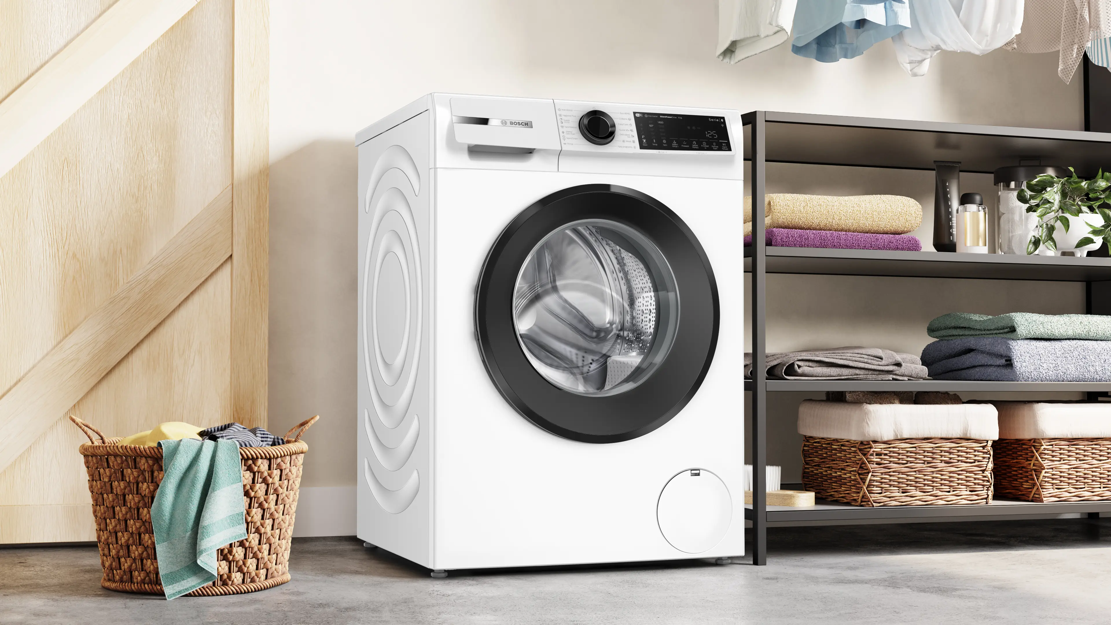 Mașină de spălat rufe Bosch Seria 6 WGJ24401BY, 9 kg, 1400 rpm, încărcare frontală, albă [12]