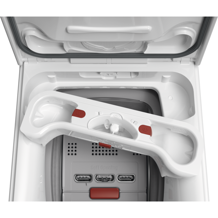 Masina de spalat rufe cu incarcare verticala AEG LTR8E363E, 6 kg, 1300 RPM, Clasa A, Motor inverter cu magnet permanent, PowerCare(Okomix), ProSteam, ProSense, PowerClean, Alb [4]