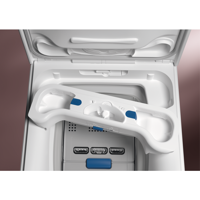 Mașină de spălat rufe cu încărcare verticală Electrolux EW7TN3272 – 7 kg, 1200 rpm, SensiCare & TimeManager®, Clasa B, Alb [3]