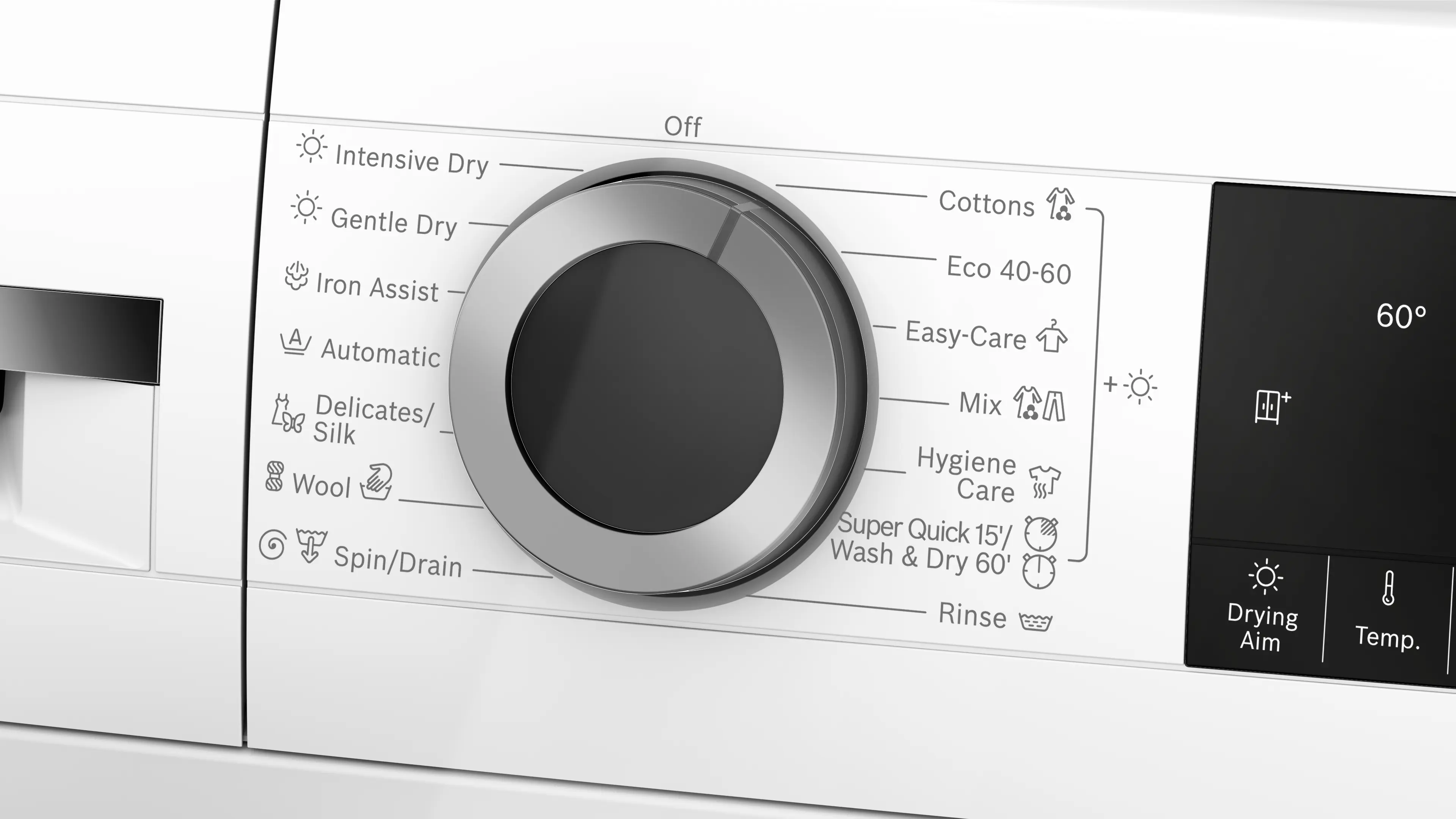 Mașina de spălat rufe cu uscător 10.5/6 kg max. 1400 rpm, Bosch Seria 6, Alb [3]