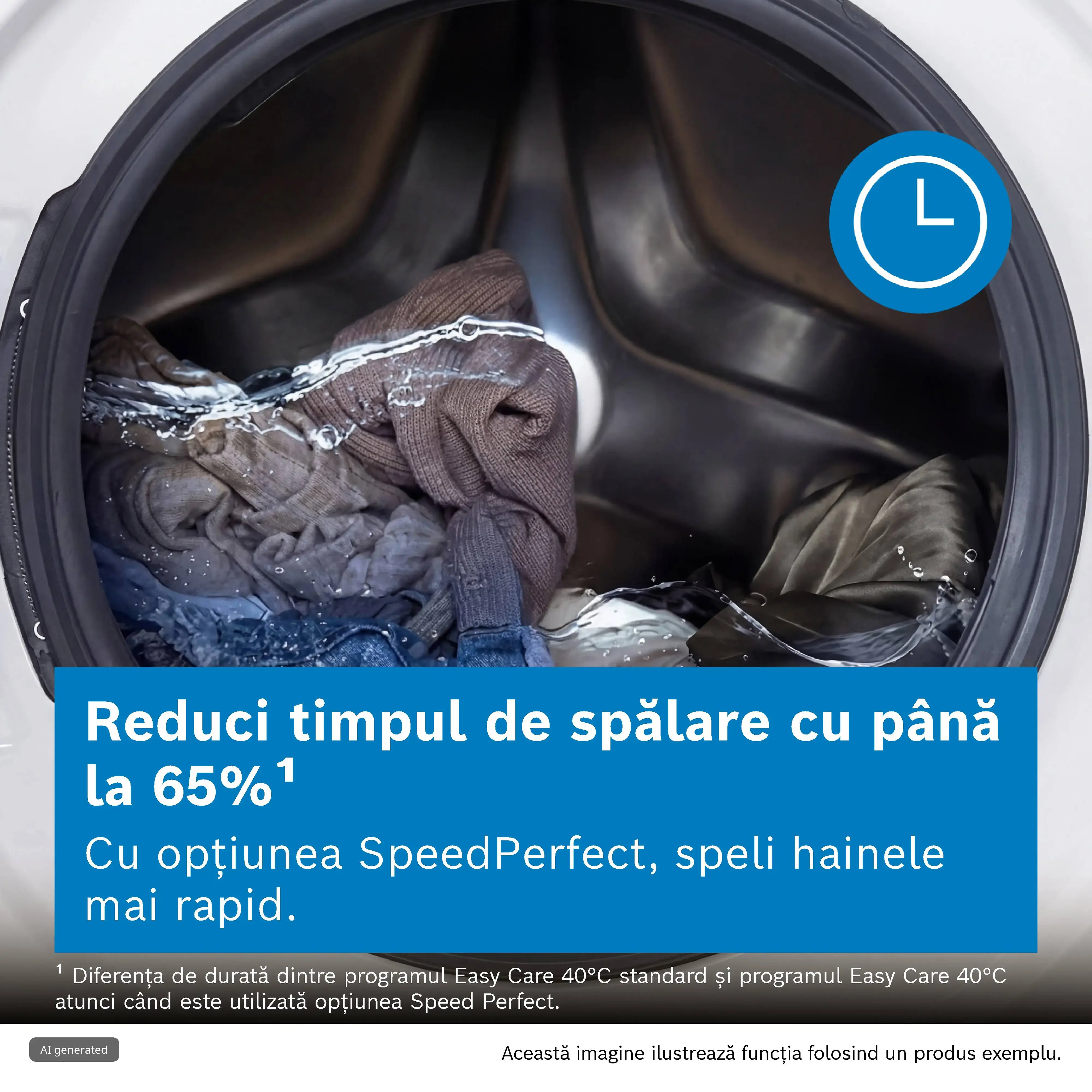 Mașină de spălat rufe cu uscător Bosch Seria 4 WNA13400BY, 8/5 kg, 1400 rpm [2]