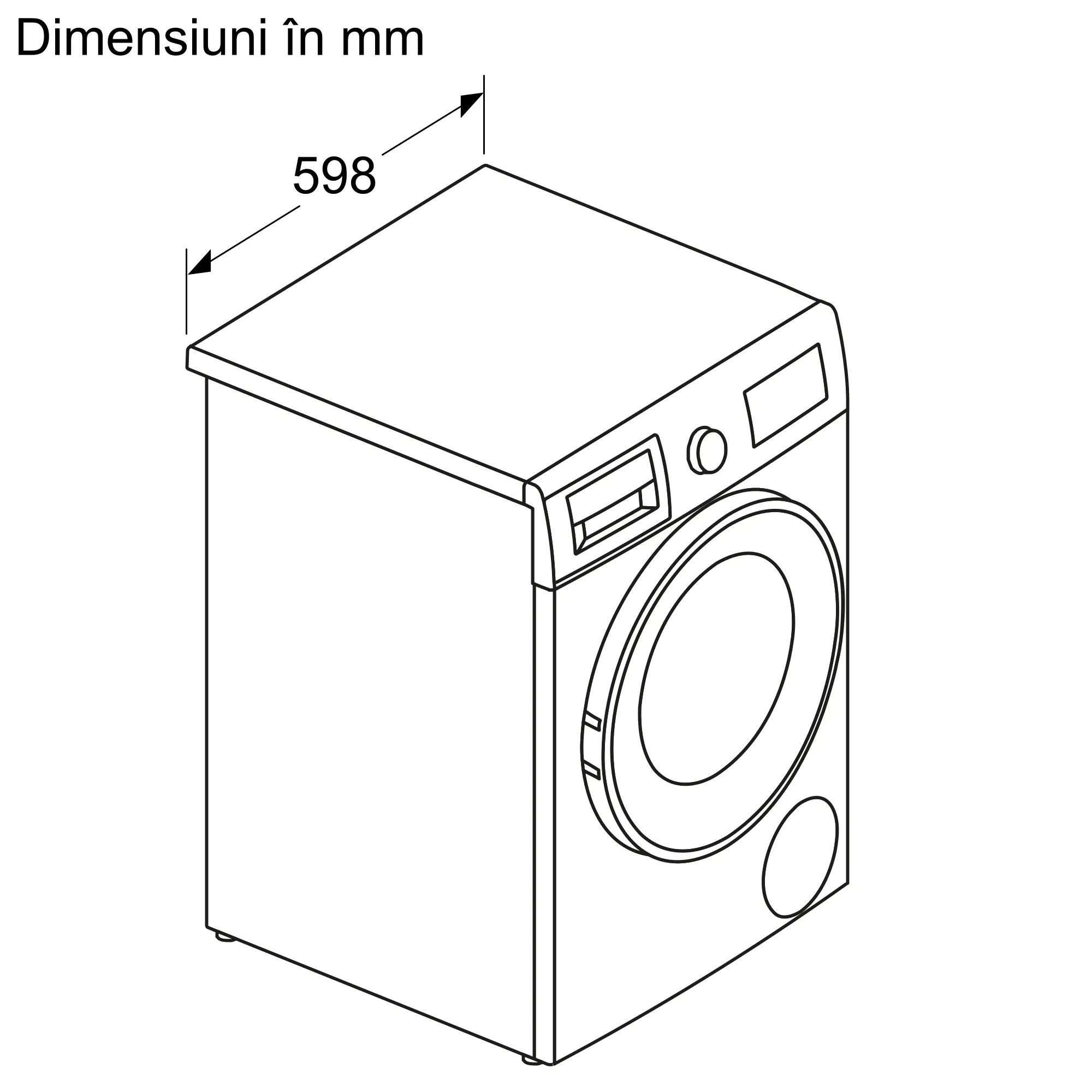 Mașină de spălat rufe cu uscător Bosch Seria 4 WNA13400BY, 8/5 kg, 1400 rpm [11]