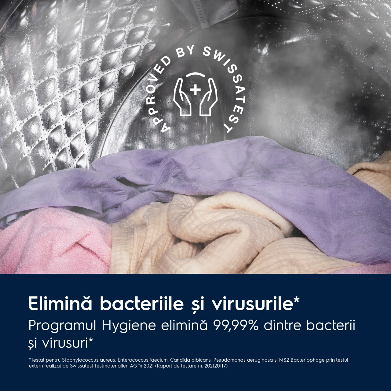 Mașină de spălat rufe Electrolux EW6F1481E – SensiCare 600 8 kg, 1400 rpm, SensiCare & TimeManager®, Hygiene & Rapid 14 min, Clasa A, Alb [6]