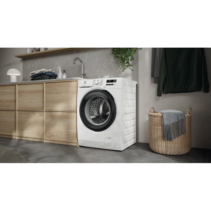 Mașină de spălat rufe Electrolux EW6F1492E – 9 kg, 1400 rpm, SensiCare® & TimeManager®, Program rapid 14 min, Clasa A, Alb [2]