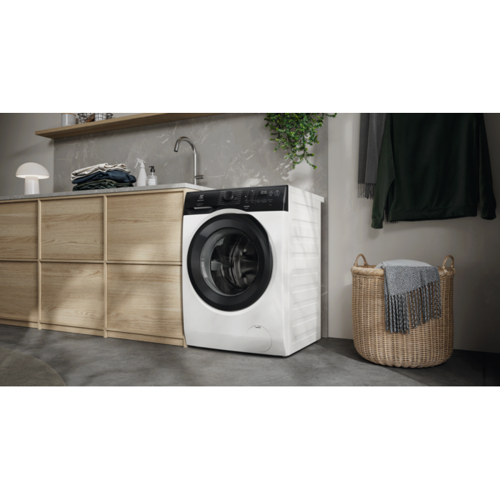 Mașină de spălat rufe Electrolux EW6F9482E – 8 kg, 1400 rpm, SensiCare 600 cu FullWash45, TimeManager® & Hygiene, Clasa A, Alb [2]