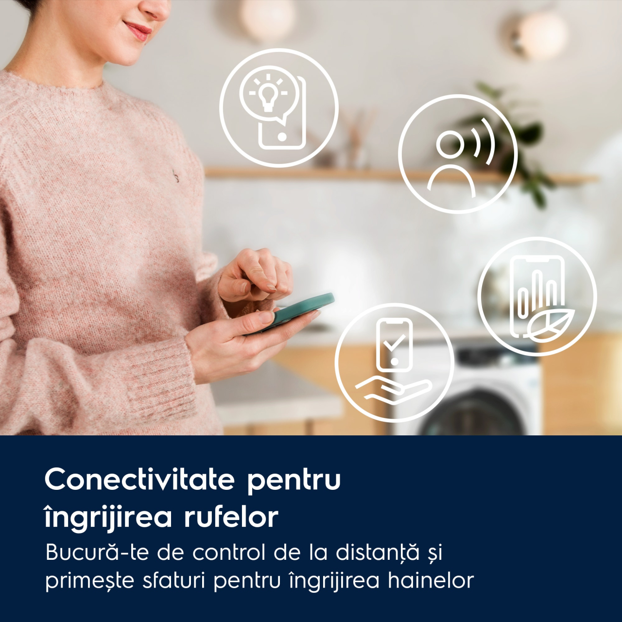 Mașină de spălat rufe Electrolux EW9F5417SWCE – PerfectCare900 10 kg, 1351 rpm, PureWash® cu Softwater & SteamRefresh, SmartSelect & Wi‑Fi, Clasa A, Alb [6]
