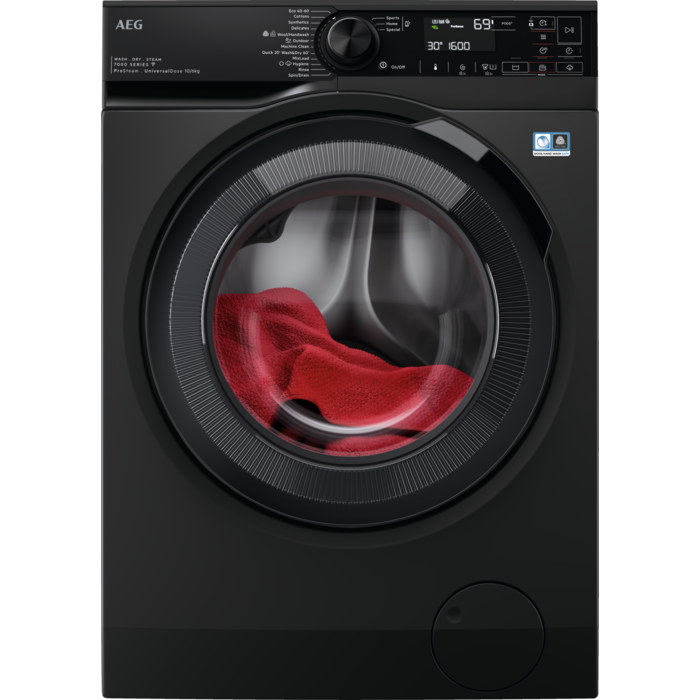Masina de spalat rufe frontala cu uscator AEG LWR73166OE, ProSteam, 10/6 kg, 1600rpm, Clasa A/D, dark [1]