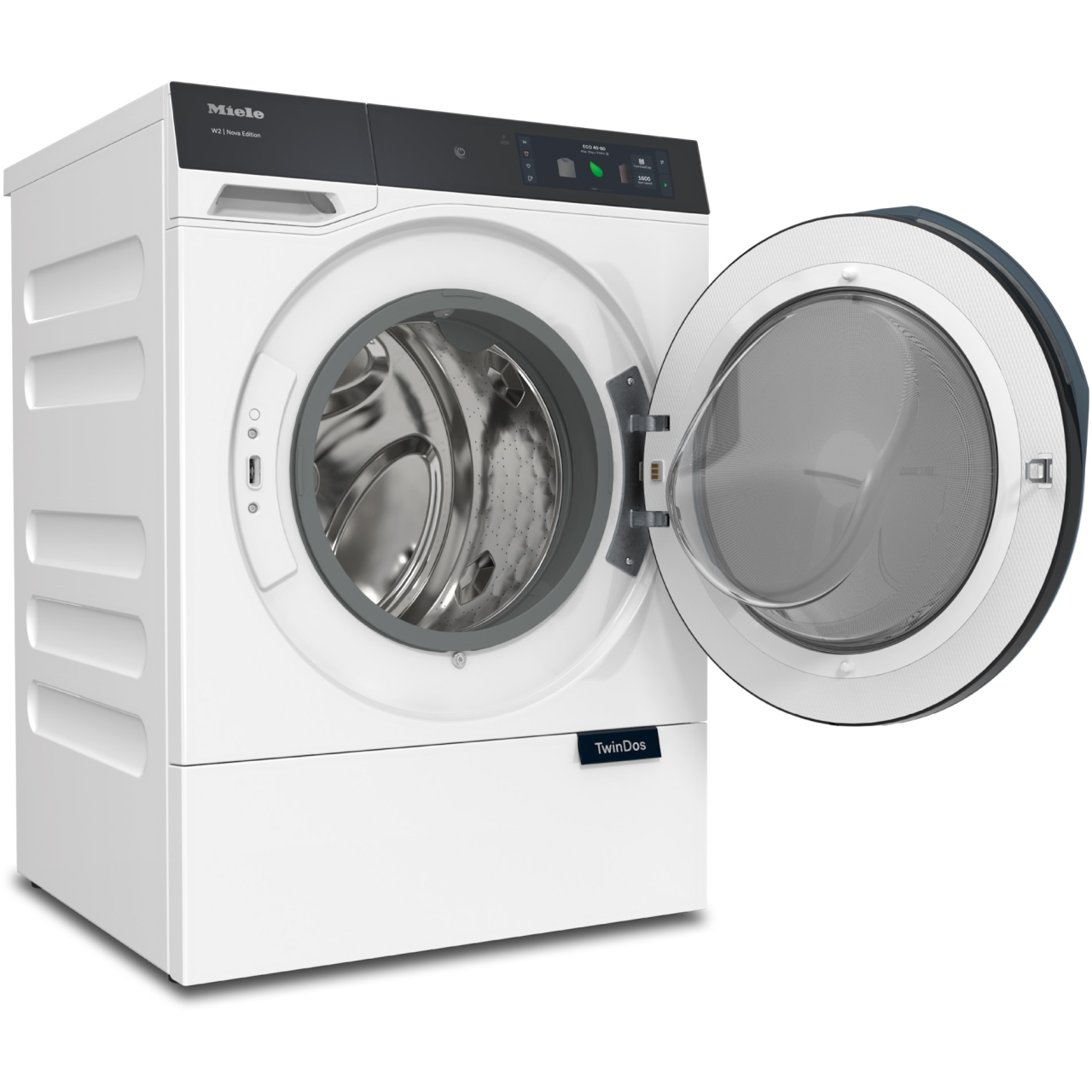 Masina de spalat rufe Miele WQ 1000 WPS Nova Edition, 9 kg, 1600 rpm, Clasa A, InfinityCare,Twindos dozare automata a detergentului Miele@home, Alb [2]