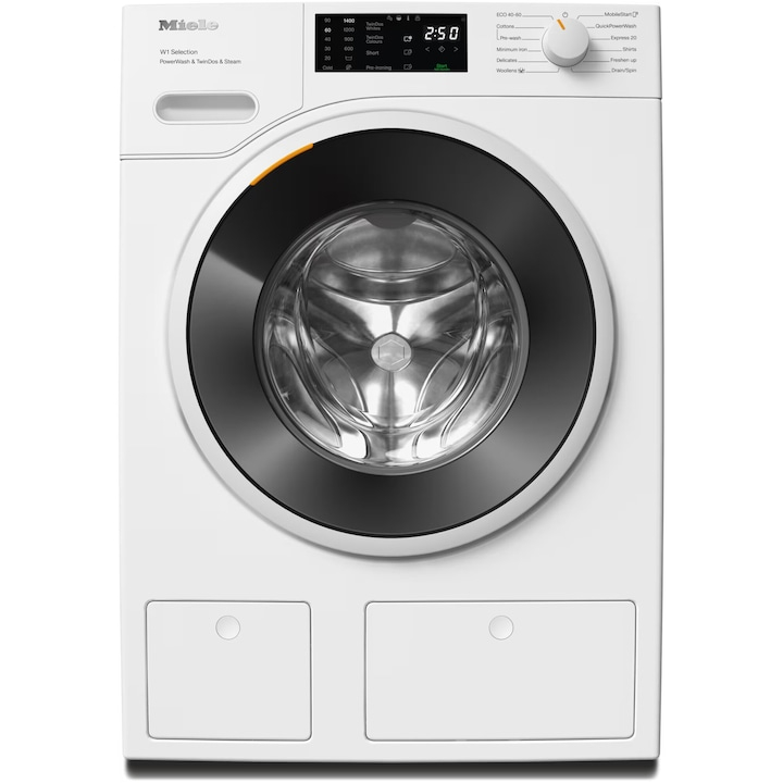 Masina de spalat rufe Miele WSG 883 WCS, 9 kg, 1400 rpm, Clasa A, SteamCare, Dozare automata, QuickPowerWash, Alb [3]