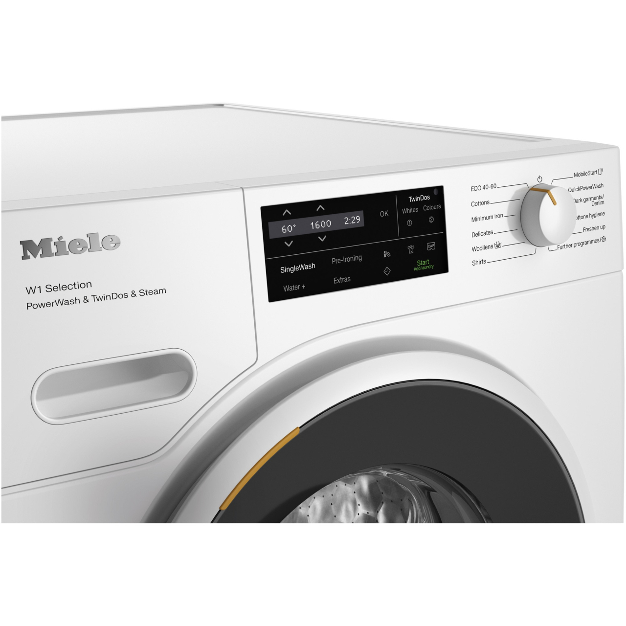 Masina de spalat rufe Miele WSI 883 WCS, 9 kg, 1600 rpm, Miele Home, TwinDos, PowerWash, CapDosing, Clasa A [3]