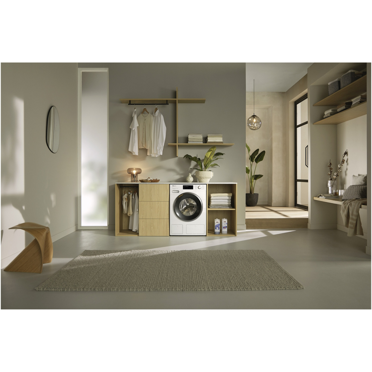 Masina de spalat rufe Miele WWI880 WCS, 9 kg, 1600 rpm, Clasa A, SteamCare, QuickPowerWash,Twindos dozare automata a detergentului Miele@home, Alb [5]