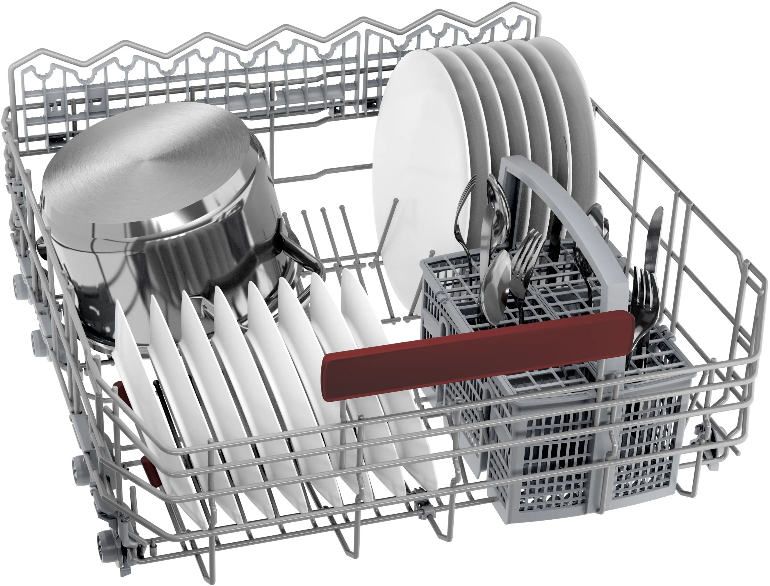 Mașină de spălat vase complet integrabilă NEFF N50 S255EBX15E, 60 cm, XXL, Open Dry, Home Connect, 13 seturi, 42 dB, clasa A [4]