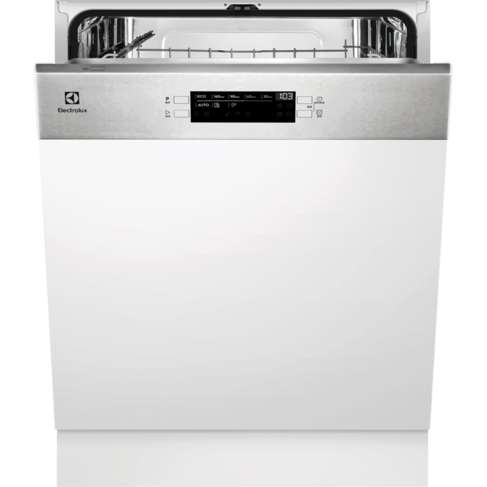 Mașină de spălat vase incorporabilă Electrolux EES47310IX – 60 cm, 13 seturi, SatelliteClean® & AirDry, QuickSelect cu Panou Inox, Clasa D, Inox [2]