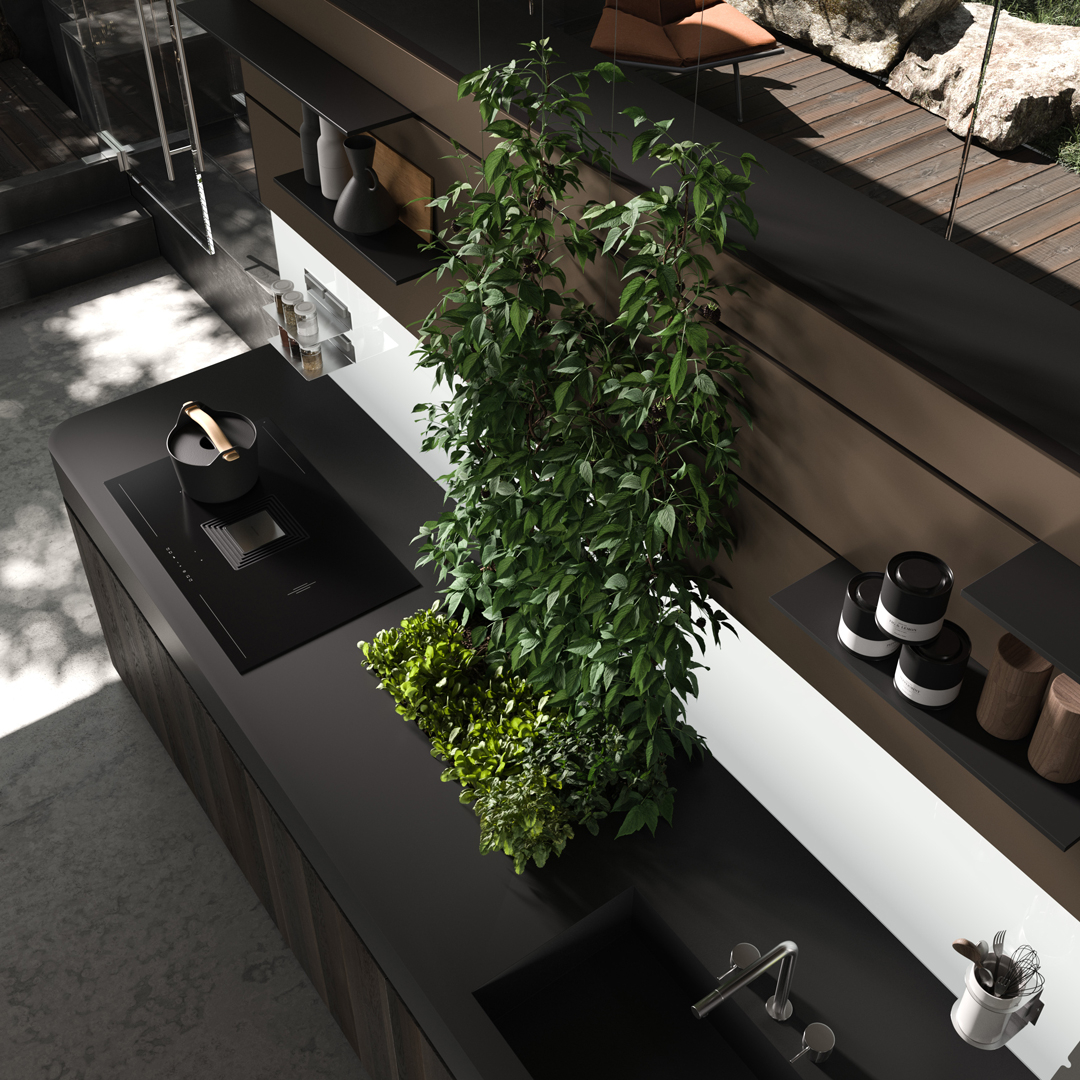 OASI Aran Cucine | Bucatarie Italiana Moderna cu Design Natural [4]