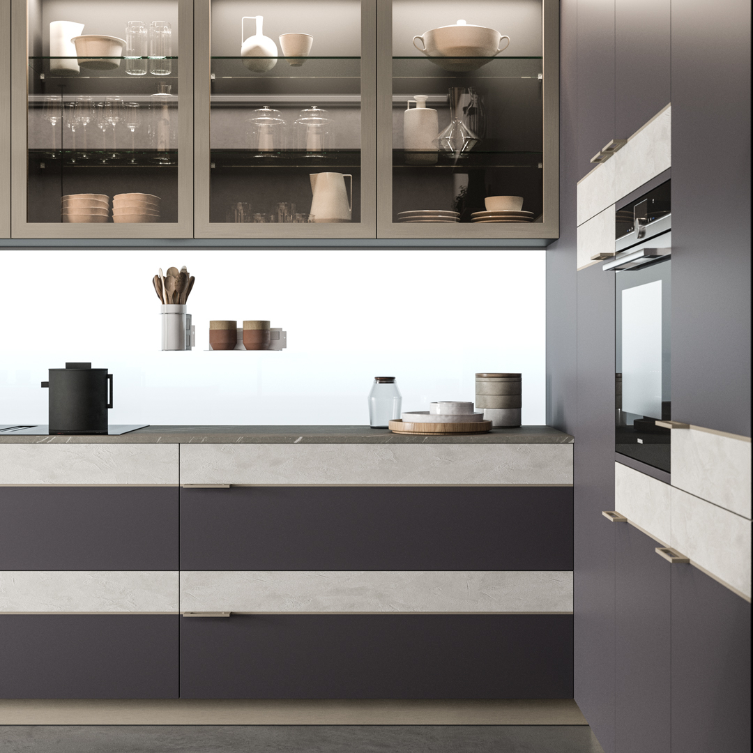 SCACCO MATTO Aran Cucine | Bucatarie Italiana Moderna cu Design Arhitectural [2]
