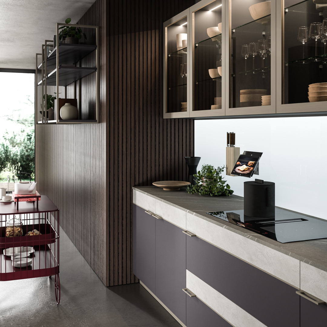 SCACCO MATTO Aran Cucine | Bucatarie Italiana Moderna cu Design Arhitectural [4]