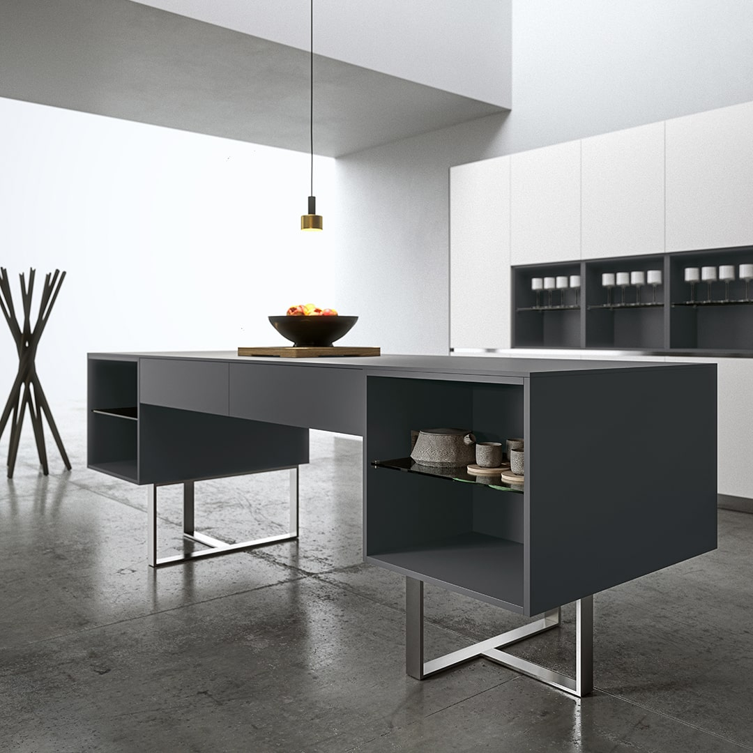 SIPARIO Aran Cucine | Bucatarie Italiana Moderna cu Design Arhitectural [10]