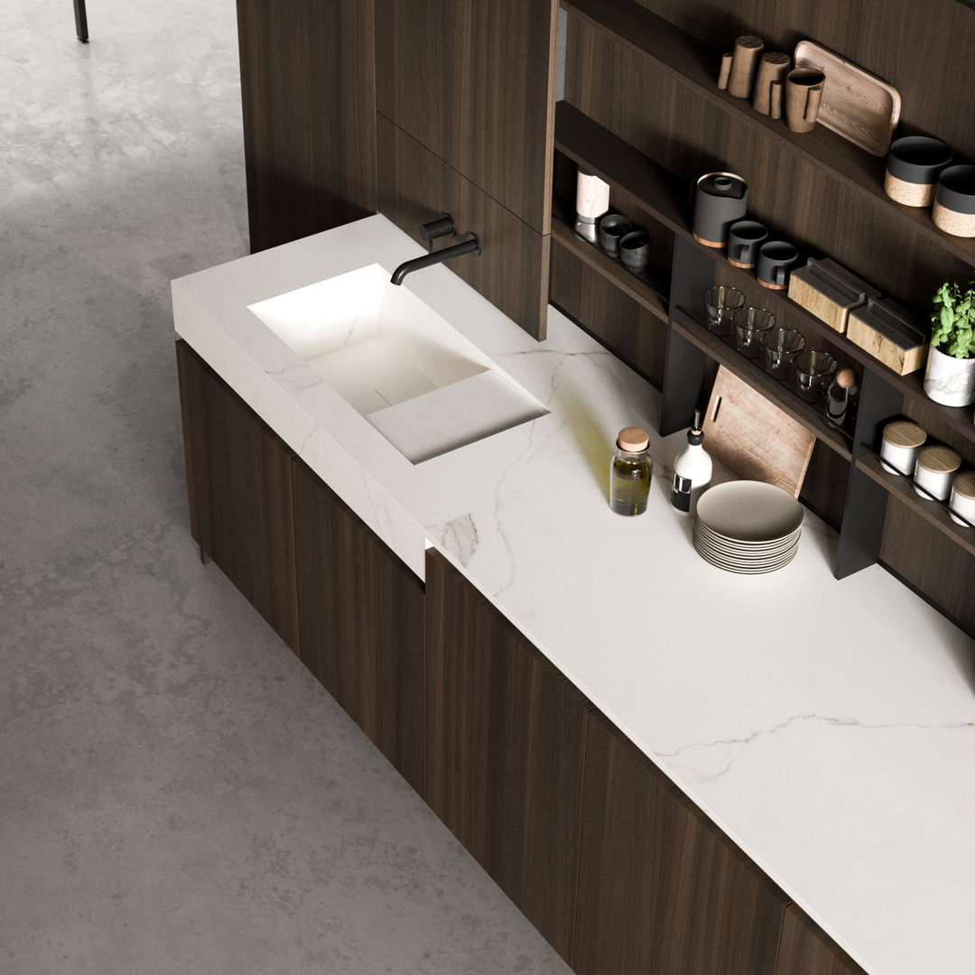 VOLARE – Bucatarie premium italiana cu design contemporan | Aran Cucine [18]