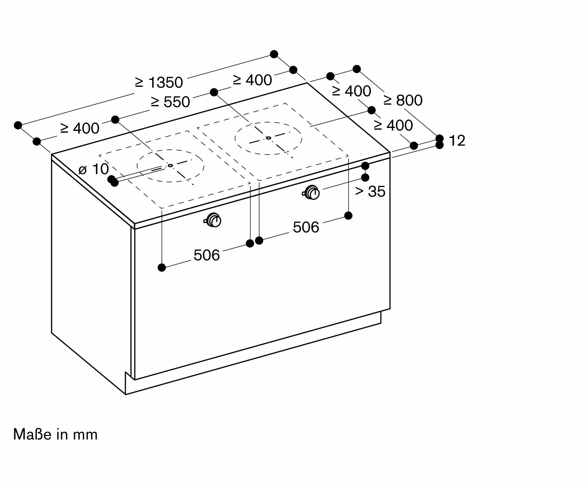 Plita cu inductie complet integrata Gaggenau seria 400 cu zona de gatit 28 cm si functie Booster [10]