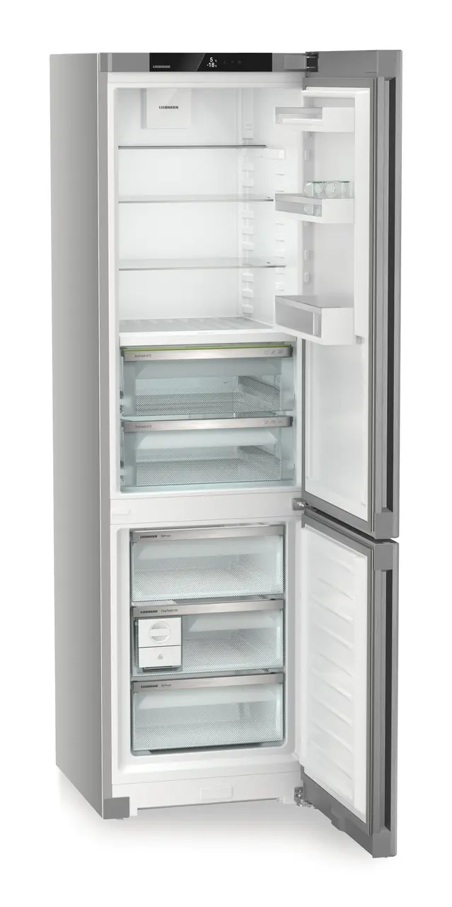 ombina frigorifica Liebherr CBNsfc 572i, 360 l,  BioFresh, No Frost, DuoCooling, Interior Fit, Clasa C, H 201.5 cm, Inox [4]