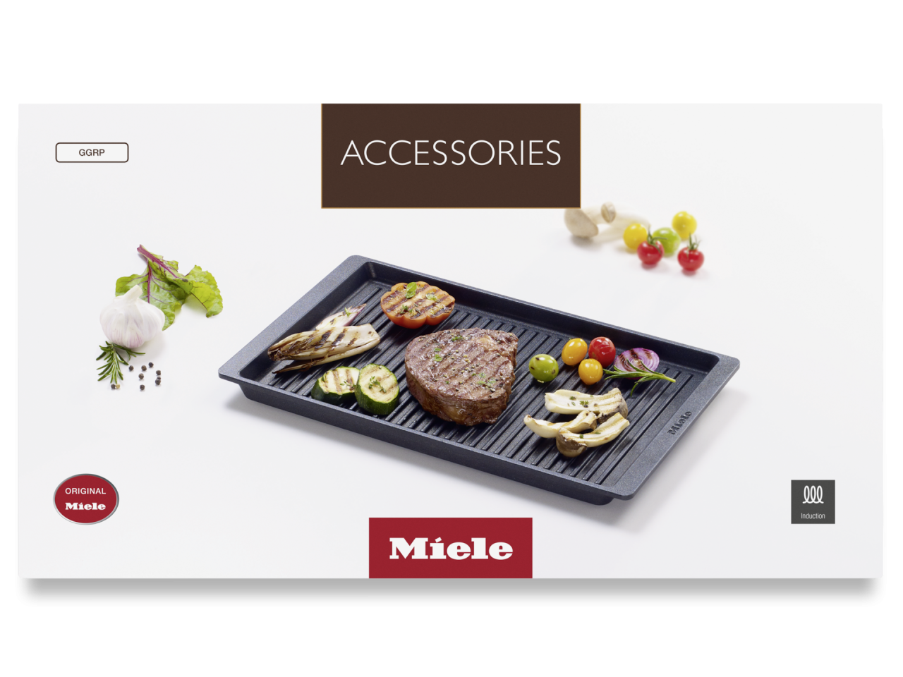 Placă gourmet pentru grătar Miele GGRP, pentru plite cu inducție [3]