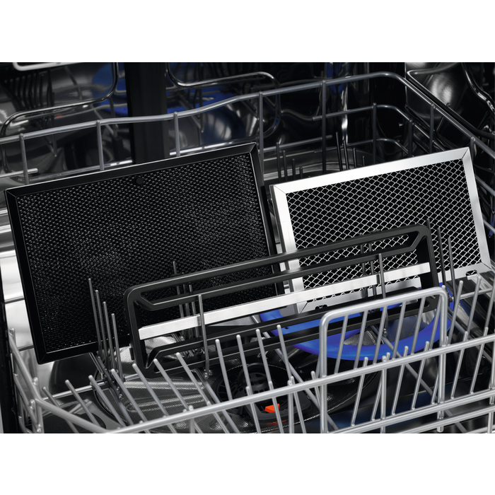 Plită cu hotă integrată Bridge cu eXtractor KCC83443 - 80 cm negru [7]