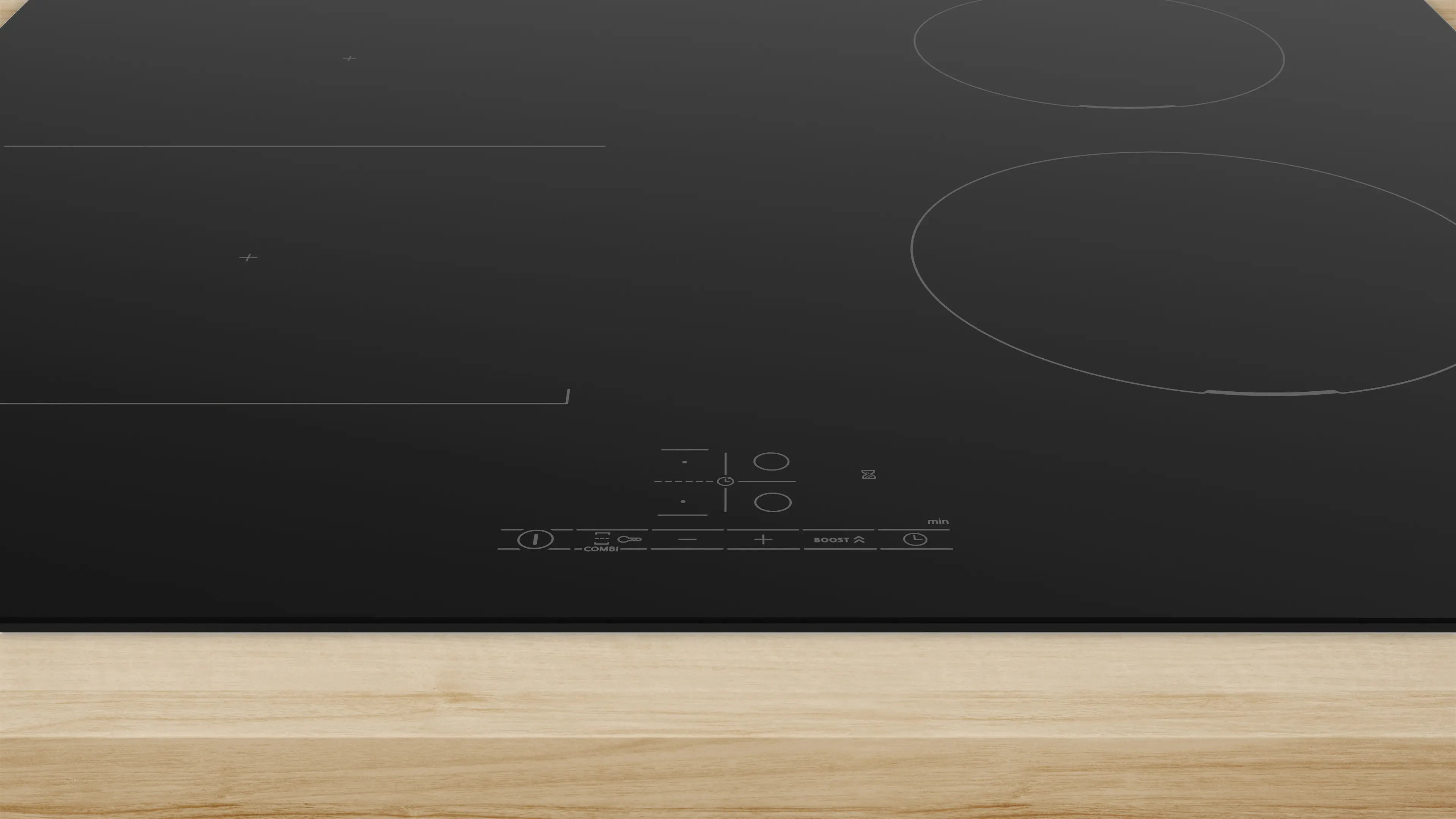 Plita cu inductie Bosch Seria 4, 60 cm, surface mount without frame [2]