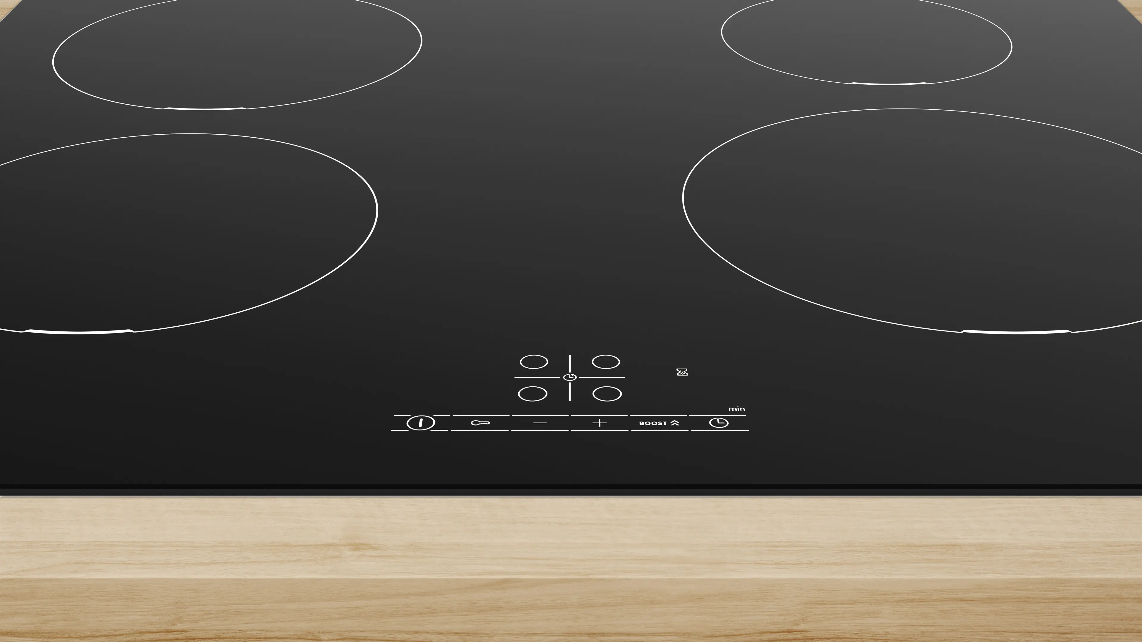 Plita cu inductie Bosch Seria 4, 60 cm, surface mount without frame [2]