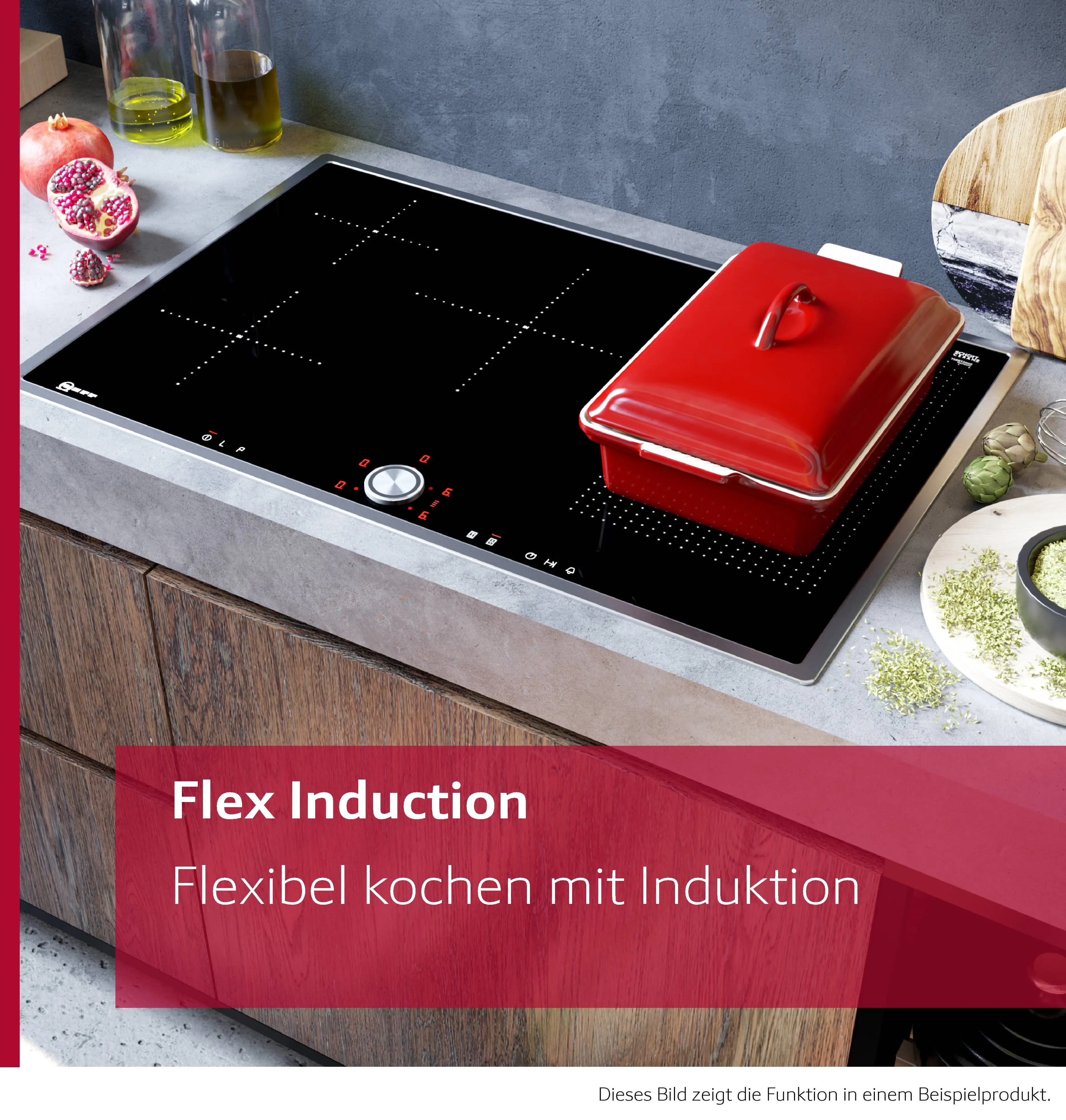 Plită cu inducție cu hotă integrată NEFF N90 V68AUX4C0, 80 cm, FlexInduction, Twist Pad®, 622 m³/h, Home Connect, Negru [6]