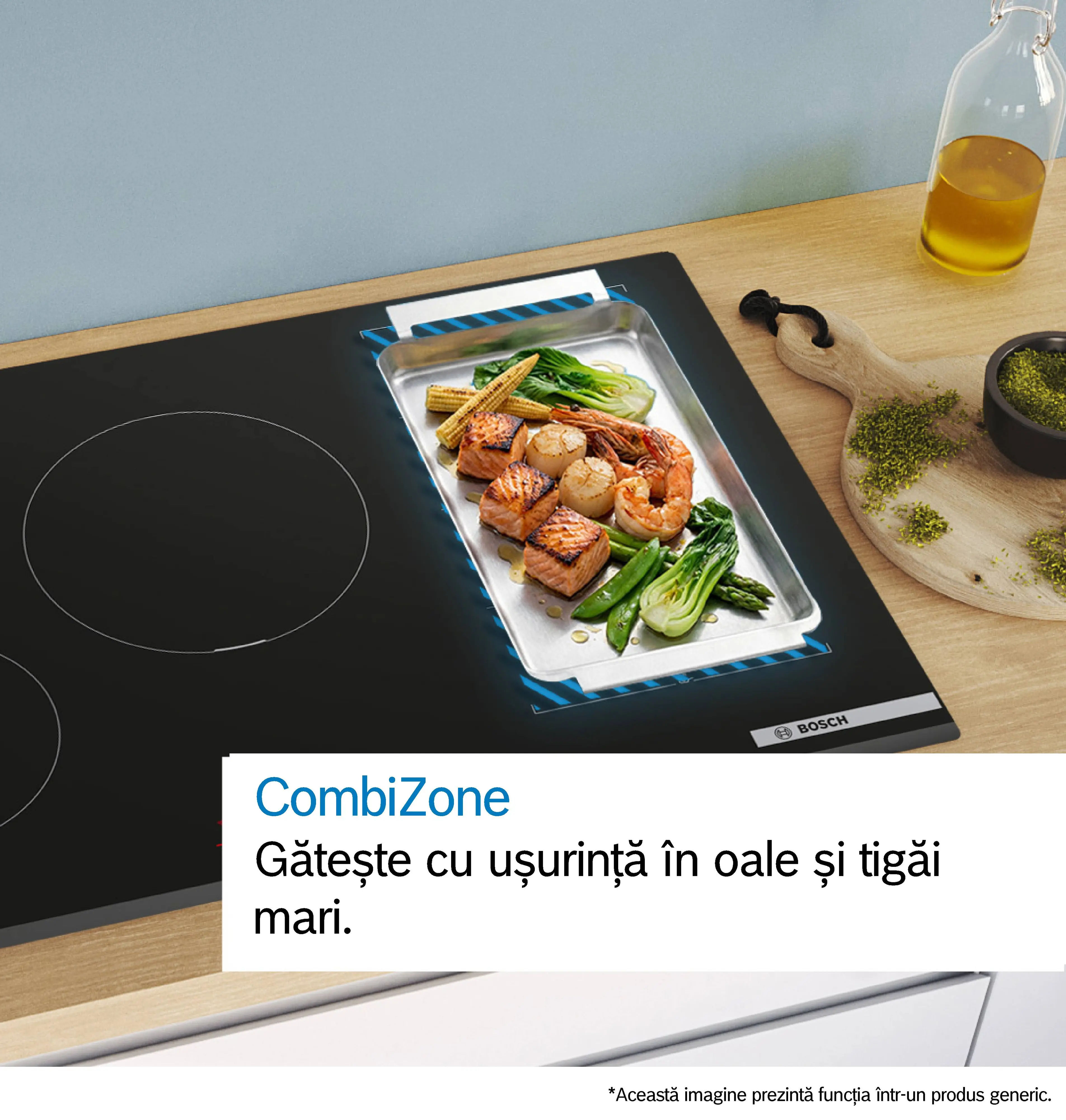 Plita cu inductie cu sistem de ventilare integrat Bosch Seria 6, 70 cm, surface mount without frame [9]