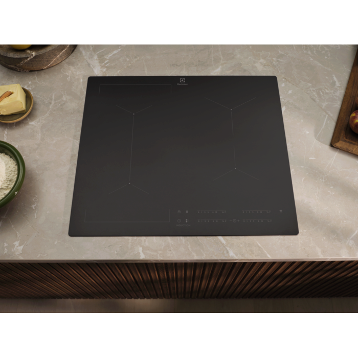 Plită cu inducție Electrolux EIT60433CT, incorporabilă, 60 cm, 4 zone de gătit, PowerBoost®, Hob2Hood®, control tactil, negru SaphirMatt® [8]