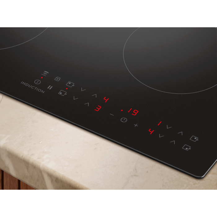 Plită cu inducție Electrolux EIT60433CT, incorporabilă, 60 cm, 4 zone de gătit, PowerBoost®, Hob2Hood®, control tactil, negru SaphirMatt® [5]