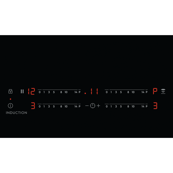 Plită cu inducție Electrolux EIT60443X, 4 zone de gătit, PowerBoost & Timer, Control Touch, Hob2Hood, Negru, 60 cm [4]