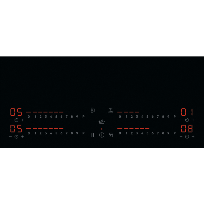 Plită cu inducție Electrolux Y62IS453, incorporabilă, 60 cm, 4 zone de gătit, SenseBoil®, Hob2Hood®, PowerBoost®, funcție punte, control tactil, negru [6]