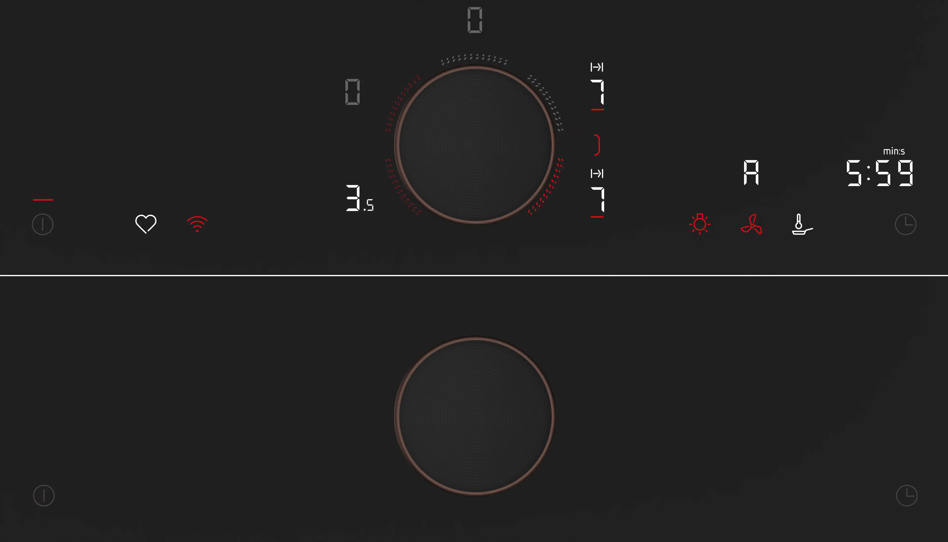 Plită cu inducție NEFF N90 T68YYV4C0, 80 cm, FlexInduction, Twist Pad Flex®, Home Connect, Frying Sensor, Flex Design, Negru [4]