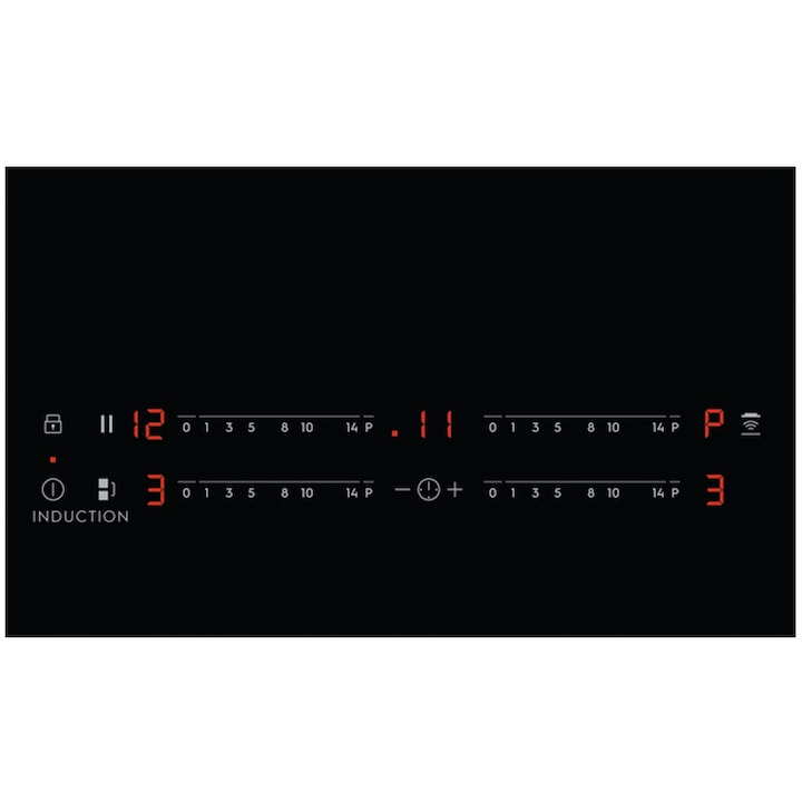 Plita electrica, Electrolux, EIV634, 60 cm, 4 zone de gatit, Negru [2]