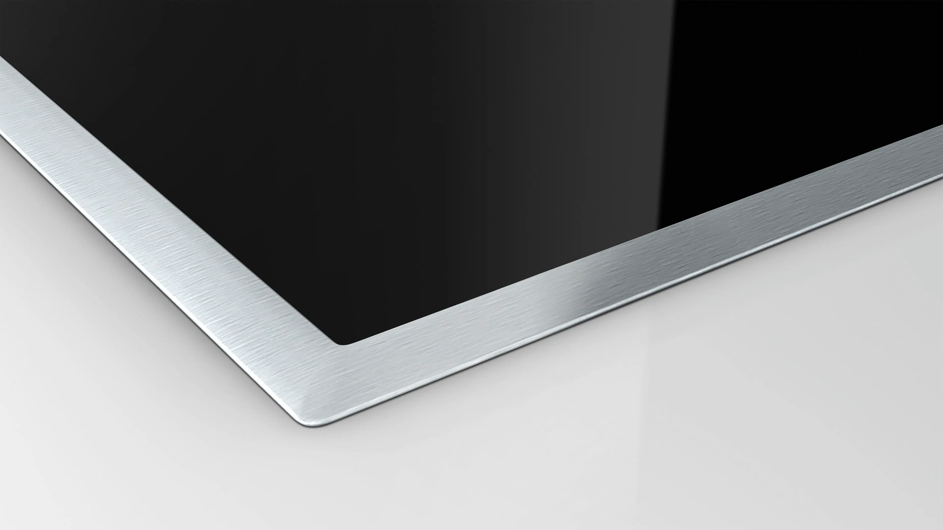 Plită electrică vitroceramică NEFF N50 M16SRF0L0, 60 cm, 4 zone, Roasting Zone, Dual-Circuit, control prin cuptor, ramă inox, sticlă ceramică neagră [3]