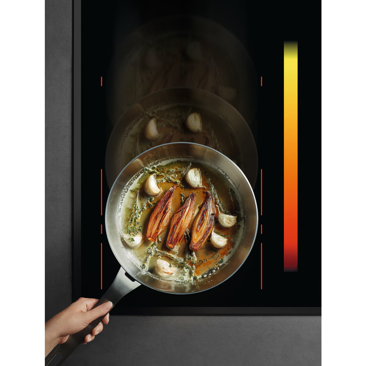 Plita incorpolabila AEG TI64IG00FB, inductie , 4 zone de gatit, Timer electronic, Flexi Bridge, Conectivitate hota, Booster, Functie Punte, 60 cm [10]