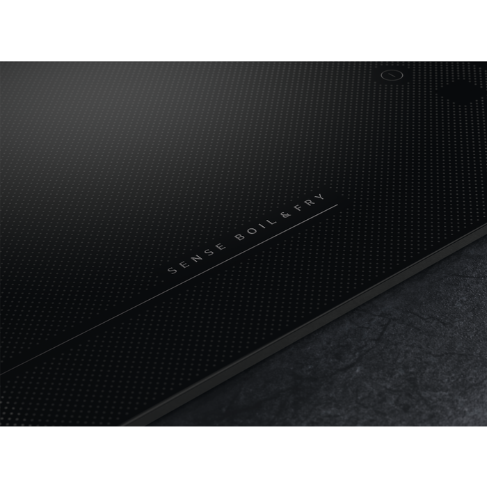 Plita incorporabila AEG Seria 9000 TH85IM30FB, 5 zone de gatit 80 cm, SenseBoil&Fry, Control touch, Ecran TFT, Booster, Wi-Fi, Timer (Negru) [3]