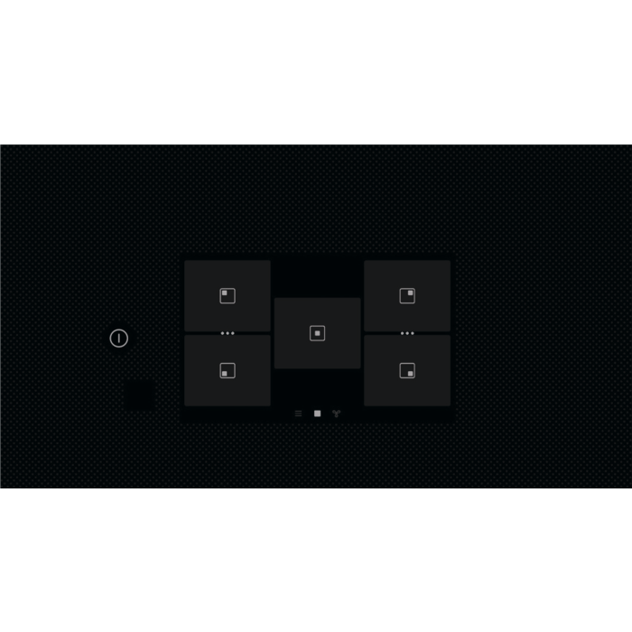 Plita incorporabila AEG Seria 9000 TH85IM30FB, 5 zone de gatit 80 cm, SenseBoil&Fry, Control touch, Ecran TFT, Booster, Wi-Fi, Timer (Negru) [5]