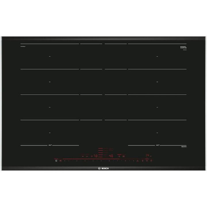 Plita incorporabila Bosch Seria 8 PXY875DC1E, Inductie, 4 zone de gatit, MaxiFlex, PerfectFry, 80 cm [1]
